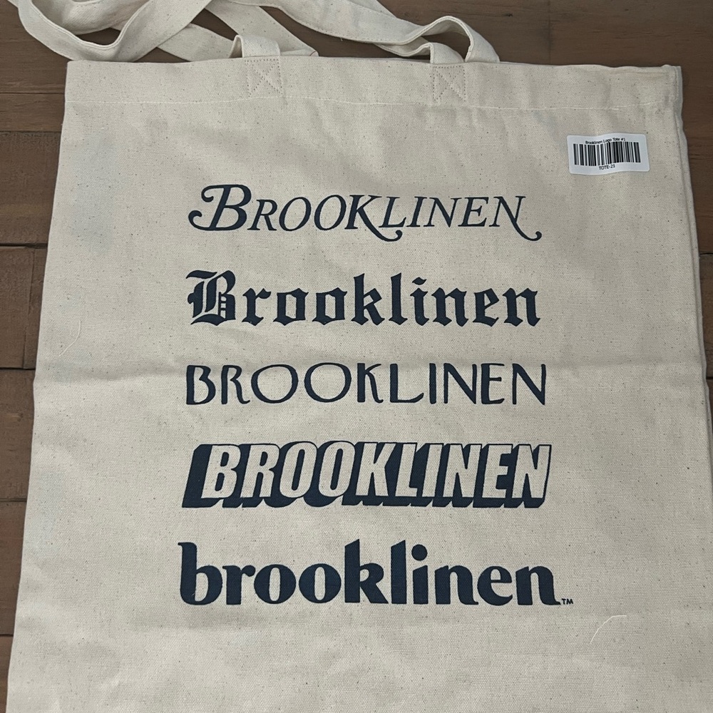 Brooklinen tote BNWT